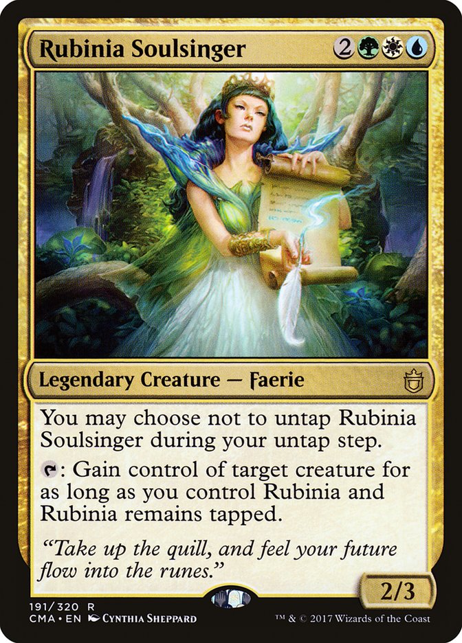 Rubinia Soulsinger [Commander Anthology] | Devastation Store