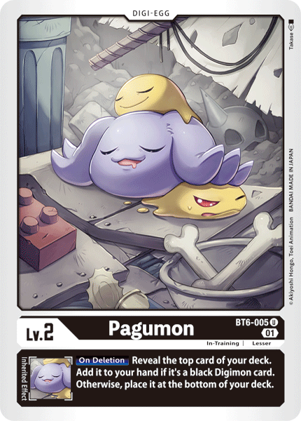 Pagumon [BT6-005] [Double Diamond] | Devastation Store