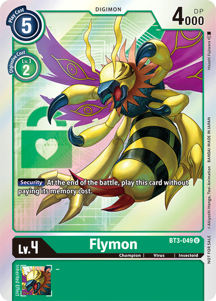 Flymon [BT3-049] (Buy-A-Box Promo) [Release Special Booster Ver.1.5 Promos] | Devastation Store