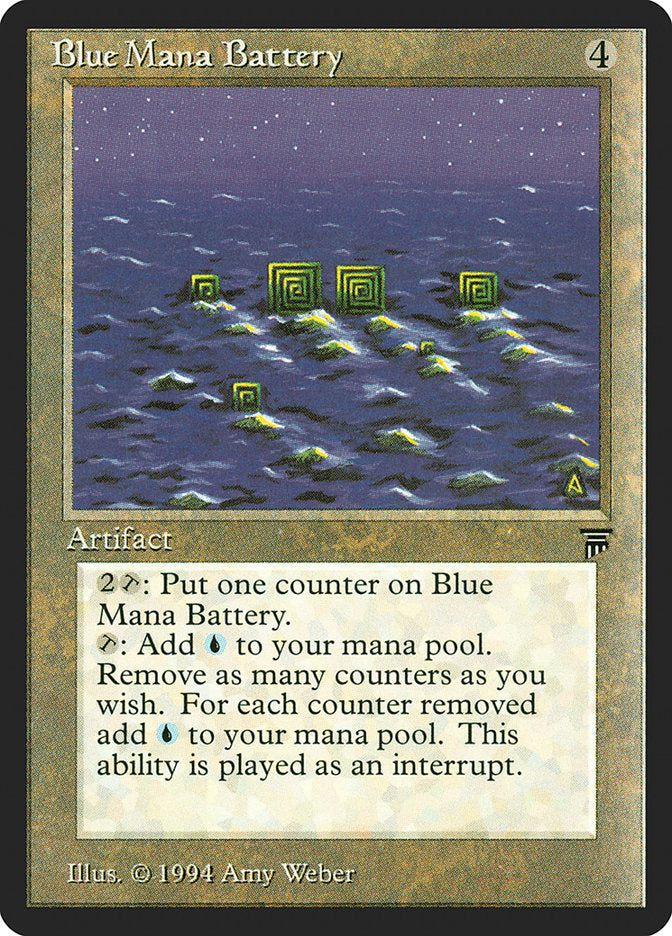 Blue Mana Battery [Legends] - Devastation Store | Devastation Store