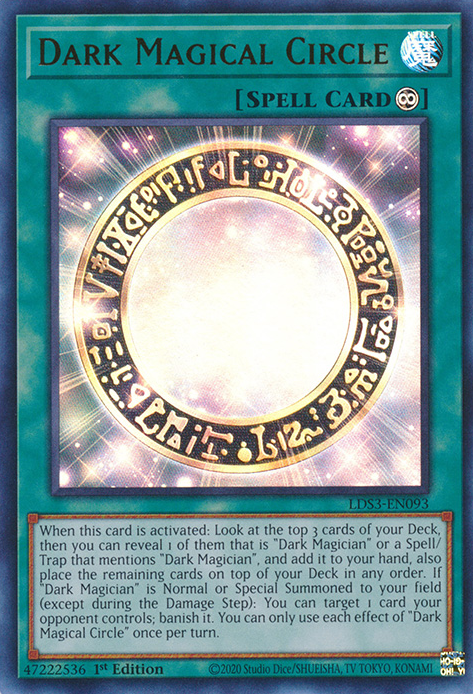 Dark Magical Circle [LDS3-EN093] Ultra Rare | Devastation Store