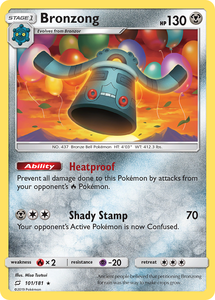 Bronzong (101/181) [Sun & Moon: Team Up] | Devastation Store