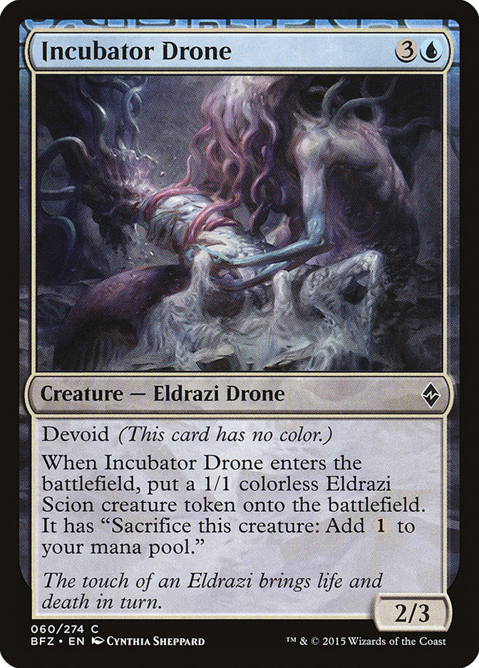 Incubator Drone [Battle for Zendikar] | Devastation Store