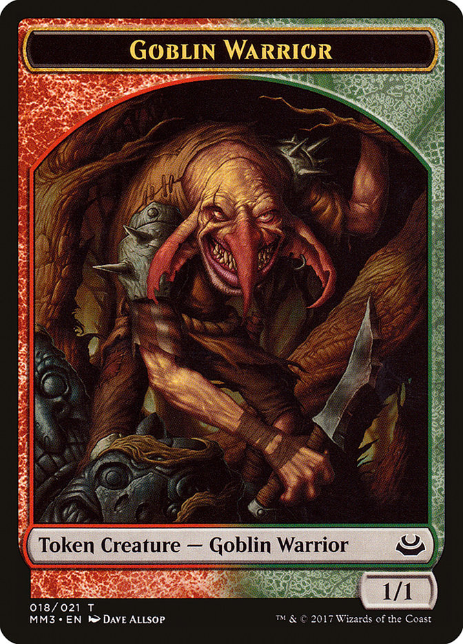 Goblin Warrior [Modern Masters 2017 Tokens] - Devastation Store | Devastation Store
