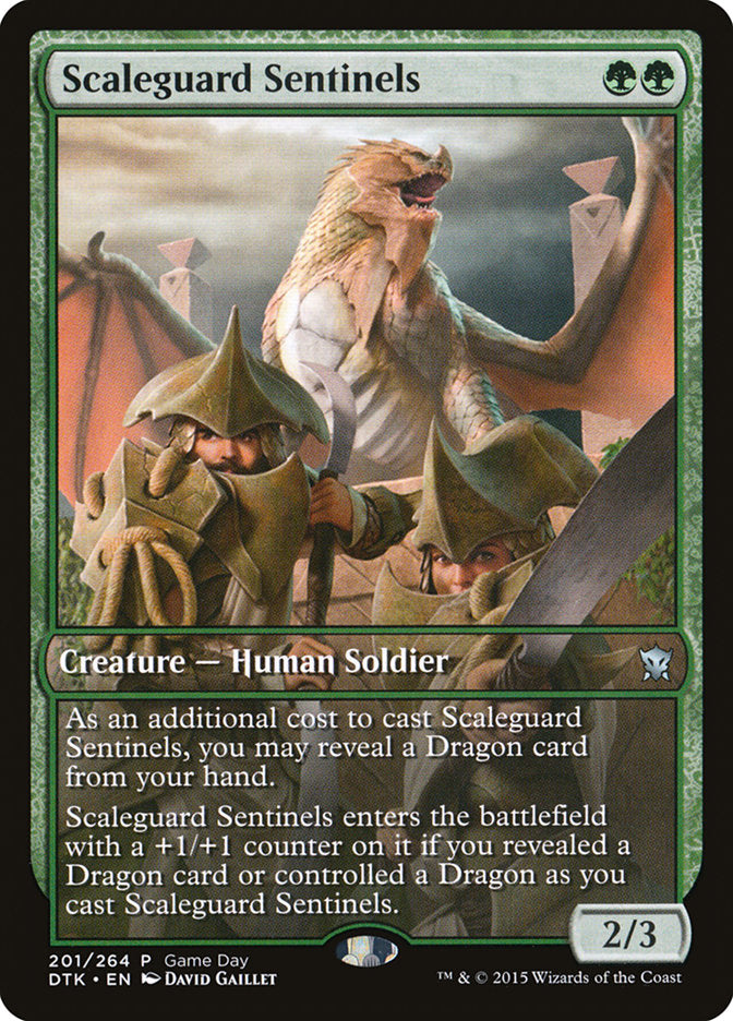 Scaleguard Sentinels (Game Day) [Dragons of Tarkir Promos] | Devastation Store