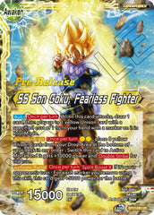 Son Goku // SS Son Goku, Fearless Fighter (BT17-081) [Ultimate Squad Prerelease Promos] | Devastation Store