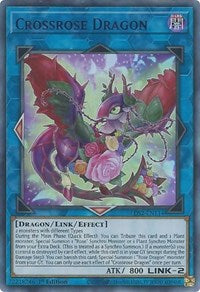 Crossrose Dragon (Purple) [LDS2-EN114] Ultra Rare | Devastation Store