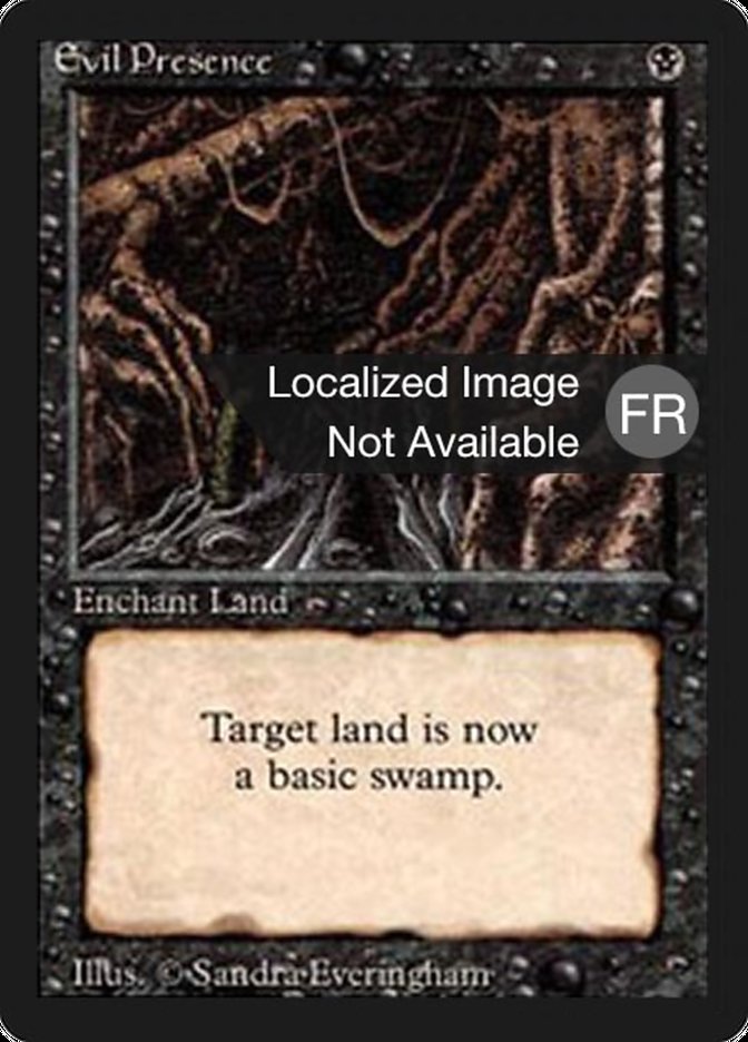 Evil Presence [Foreign Black Border] | Devastation Store