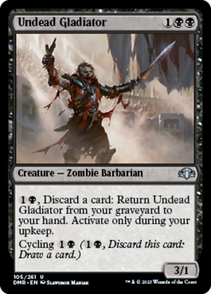 Undead Gladiator [Dominaria Remastered] | Devastation Store