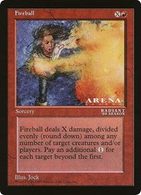 Fireball (Oversized) [Oversize Cards] | Devastation Store