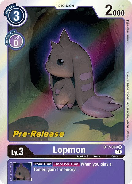 Lopmon [BT7-068] [Next Adventure Pre-Release Cards] | Devastation Store