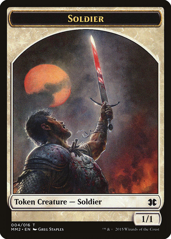 Soldier [Modern Masters 2015 Tokens] | Devastation Store