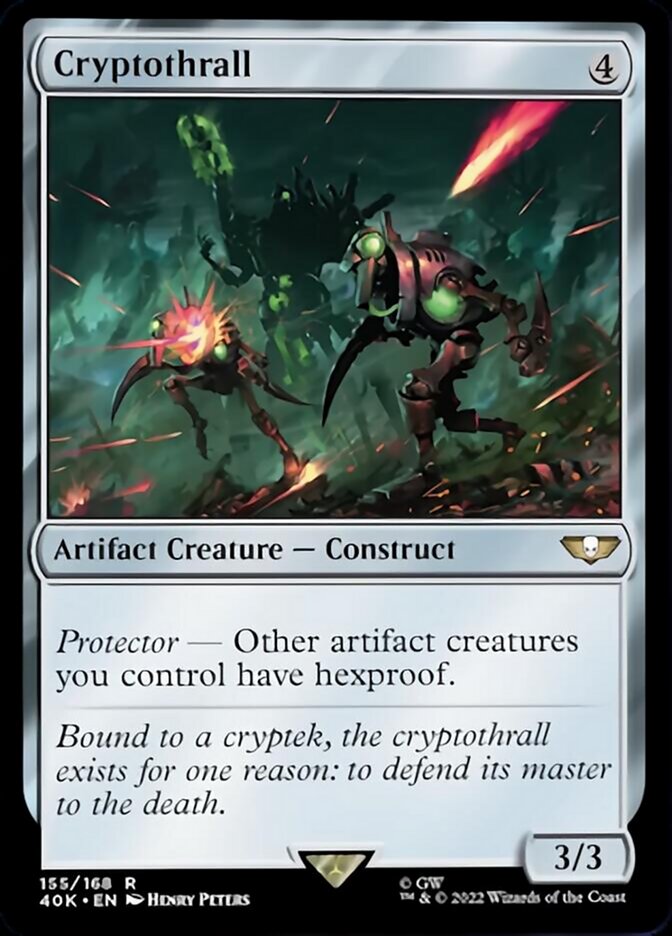 Cryptothrall (Surge Foil) [Universes Beyond: Warhammer 40,000] | Devastation Store