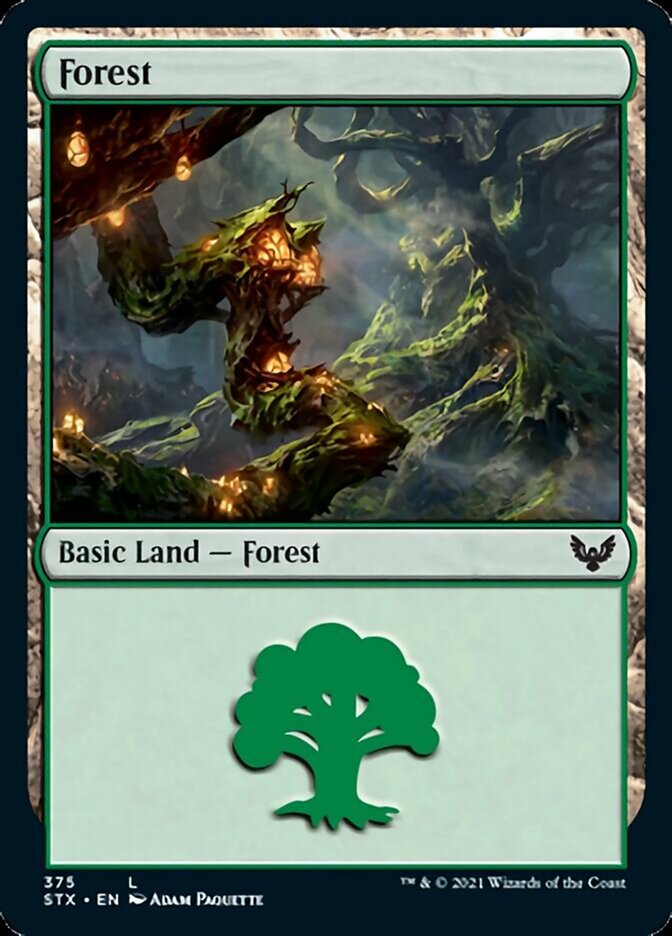 Forest (375) [Strixhaven: School of Mages] | Devastation Store