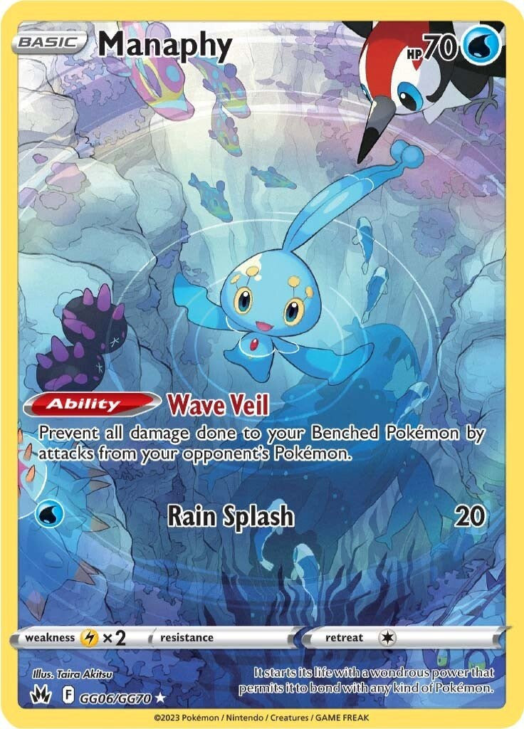 Manaphy (GG06/GG70) [Sword & Shield: Crown Zenith] | Devastation Store