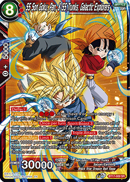 SS Son Goku, Pan, & SS Trunks, Galactic Explorers (BT17-009) [Ultimate Squad] | Devastation Store