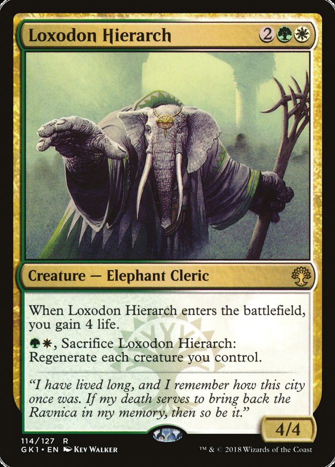 Loxodon Hierarch [Guilds of Ravnica Guild Kit] | Devastation Store