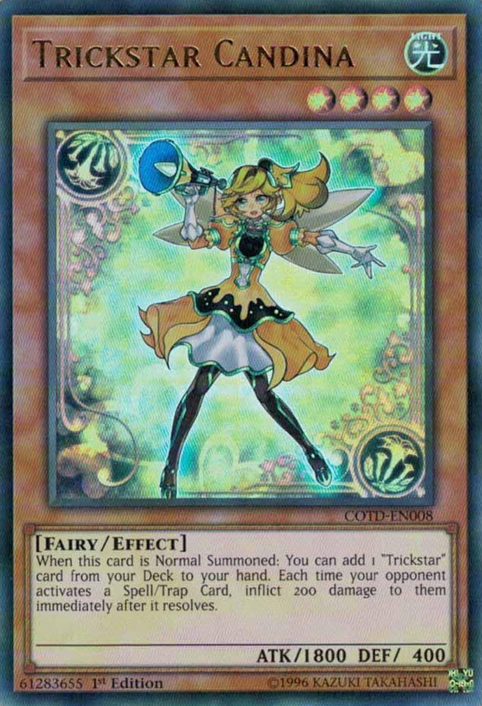 Trickstar Candina [COTD-EN008] Ultra Rare | Devastation Store