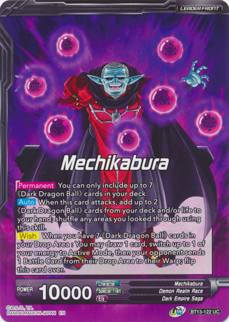 Mechikabura // Dark King Mechikabura, Restored to the Throne (BT13-122) [Supreme Rivalry Prerelease Promos] | Devastation Store