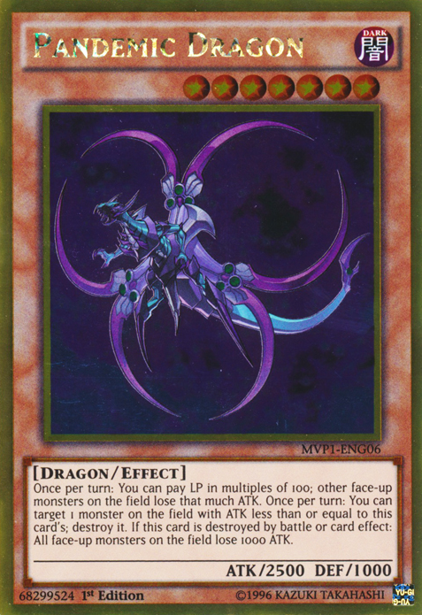 Pandemic Dragon [MVP1-ENG06] Gold Rare | Devastation Store