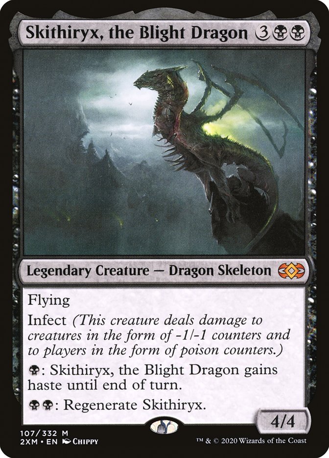 Skithiryx, the Blight Dragon [Double Masters] | Devastation Store