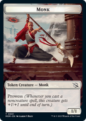 Monk // Kraken Double-Sided Token [March of the Machine Tokens] | Devastation Store