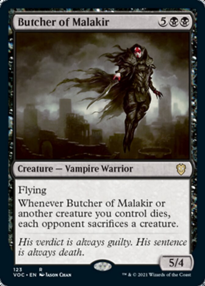 Butcher of Malakir [Innistrad: Crimson Vow Commander] | Devastation Store