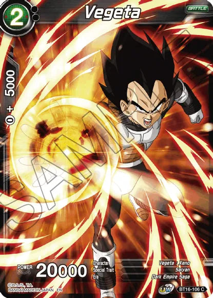 Vegeta (BT16-106) [BT16-106] | Devastation Store