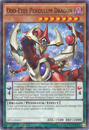 Odd-Eyes Pendulum Dragon [SP15-EN012] Shatterfoil Rare | Devastation Store