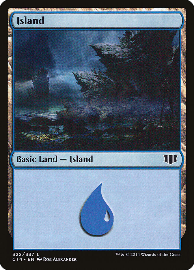 Island (322) [Commander 2014] - Devastation Store | Devastation Store