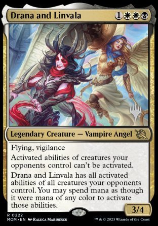 Drana and Linvala (Promo Pack) [March of the Machine Promos] | Devastation Store