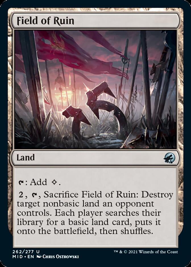 Field of Ruin [Innistrad: Midnight Hunt] | Devastation Store
