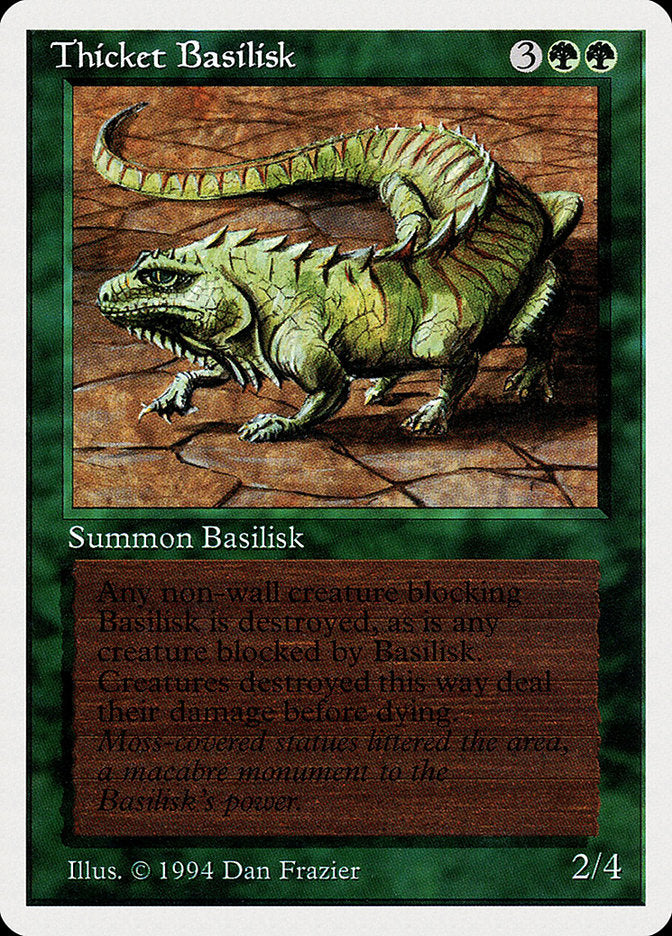 Thicket Basilisk [Summer Magic / Edgar] | Devastation Store