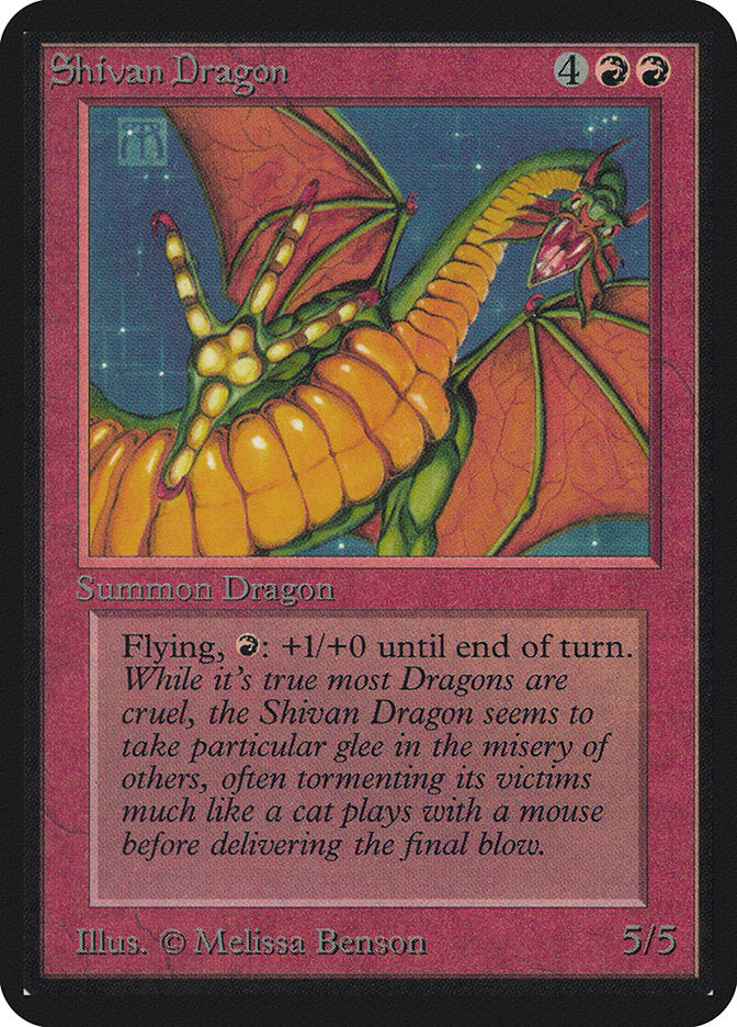 Shivan Dragon [Limited Edition Alpha] | Devastation Store