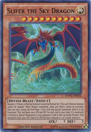 Slifer the Sky Dragon [MVP1-ENSV6] Ultra Rare | Devastation Store