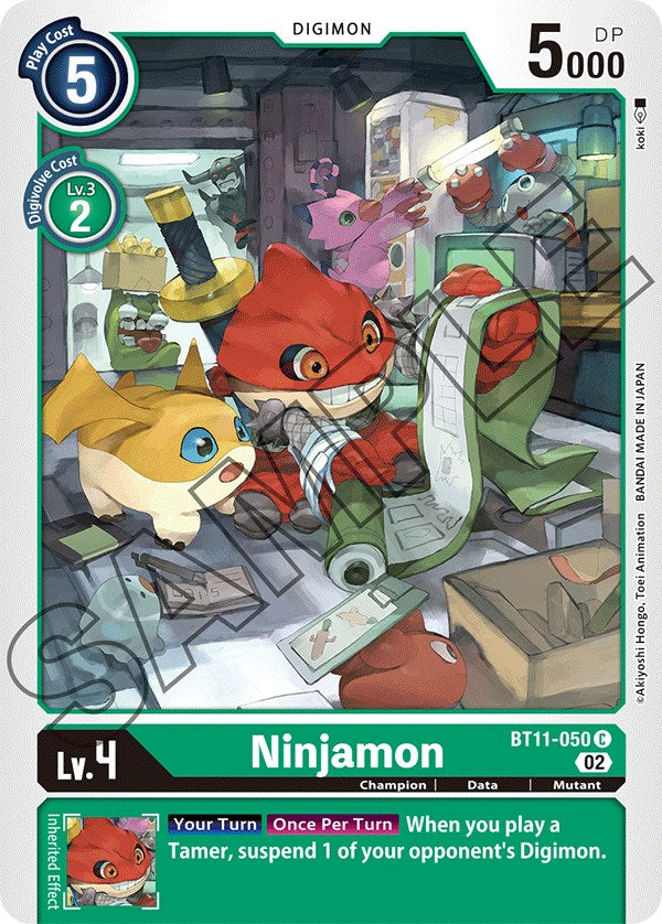 Ninjamon [BT11-050] [Dimensional Phase] | Devastation Store