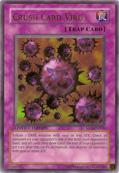 Crush Card Virus [SJCS-EN004] Ultra Rare | Devastation Store
