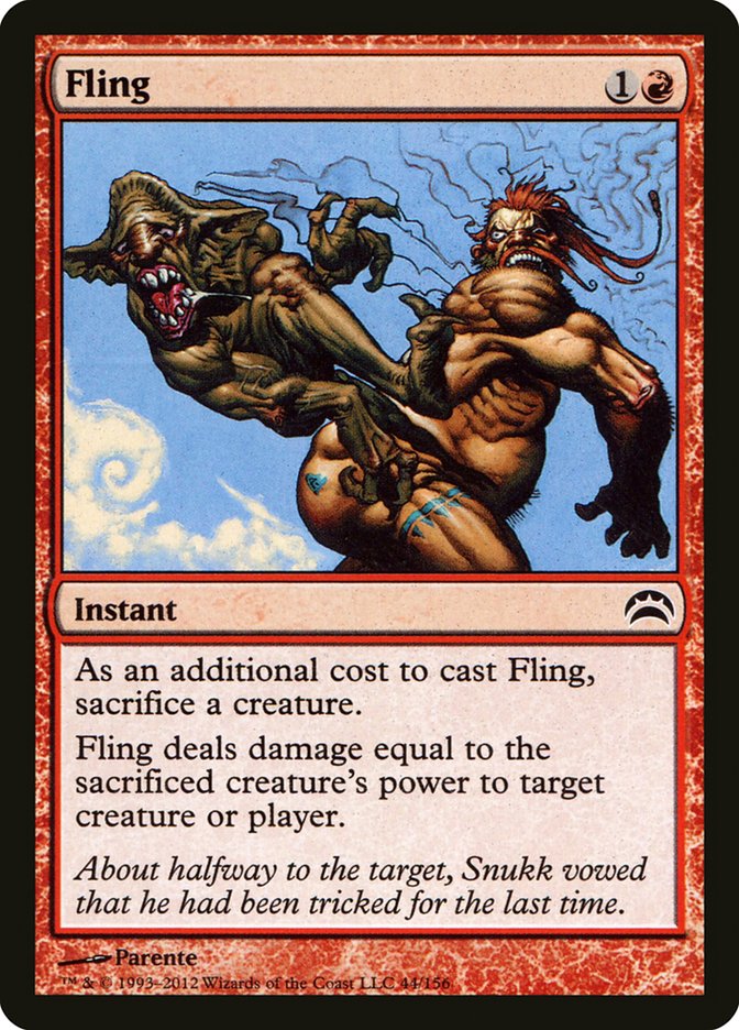 Fling [Planechase 2012] | Devastation Store