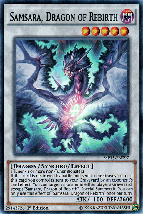 Samsara, Dragon of Rebirth [MP15-EN097] Super Rare | Devastation Store