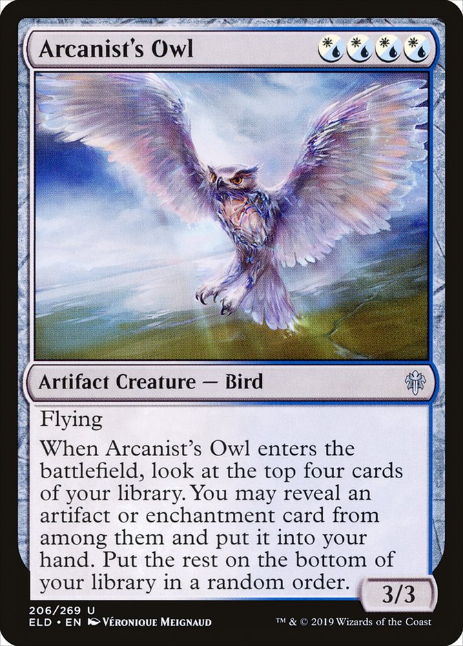 Arcanist's Owl [Throne of Eldraine] | Devastation Store