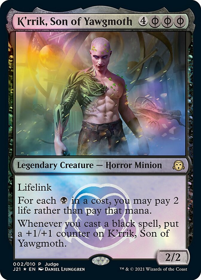 K'rrik, Son of Yawgmoth [Judge Gift Cards 2021] | Devastation Store