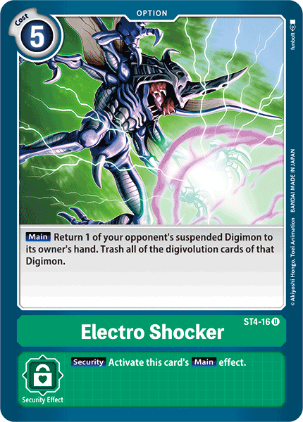 Electro Shocker [ST4-16] [Starter Deck: Giga Green] | Devastation Store