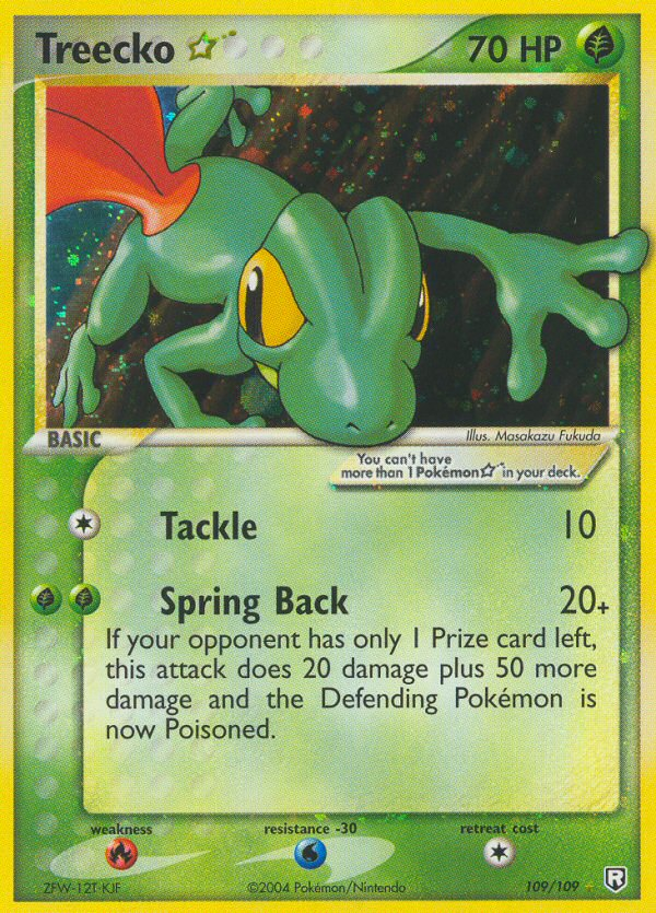 Treecko Star (109/109) [EX: Team Rocket Returns] | Devastation Store