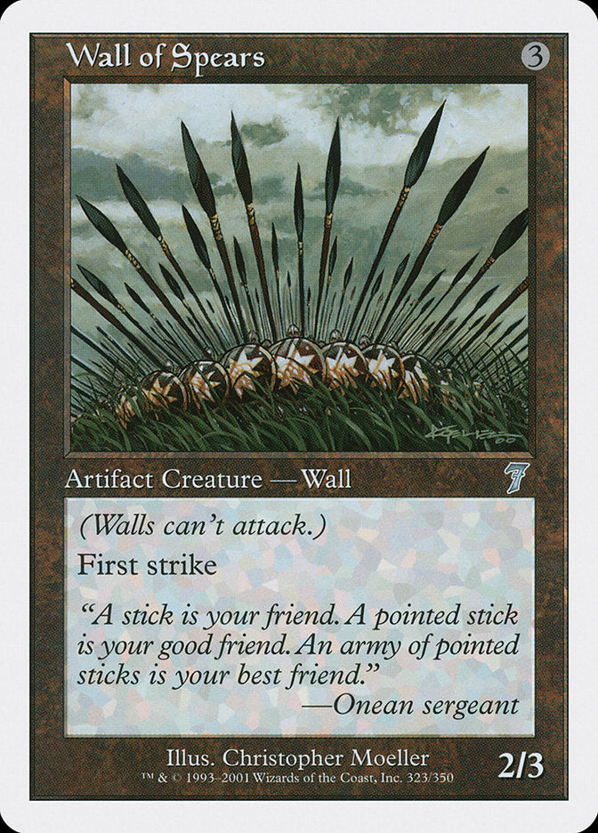 Wall of Spears [Seventh Edition] - Devastation Store | Devastation Store