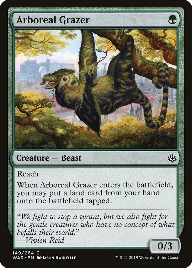 Arboreal Grazer [War of the Spark] | Devastation Store