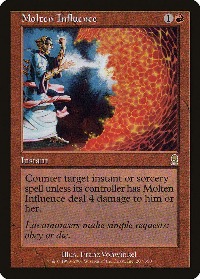 Molten Influence [Odyssey] - Devastation Store | Devastation Store