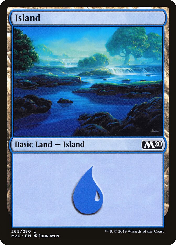 Island (265) [Core Set 2020] | Devastation Store