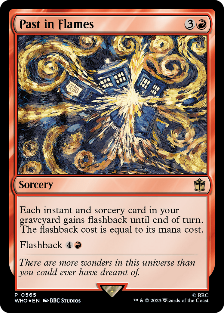 Past in Flames [Doctor Who Promos] | Devastation Store