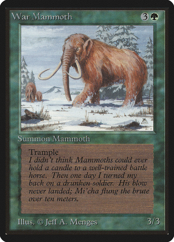 War Mammoth [Limited Edition Beta] | Devastation Store