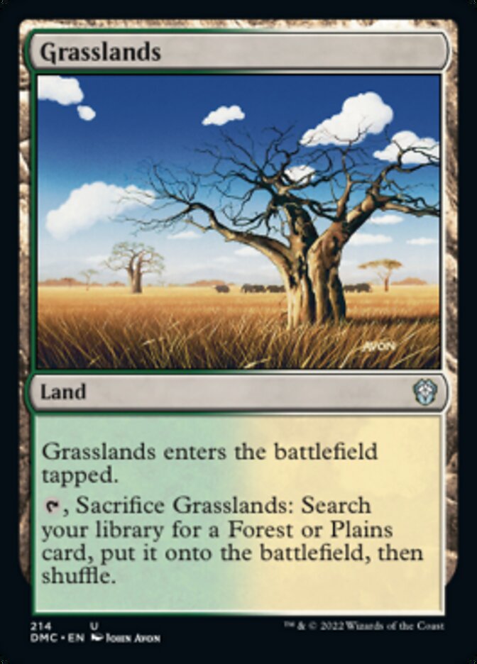 Grasslands [Dominaria United Commander] | Devastation Store